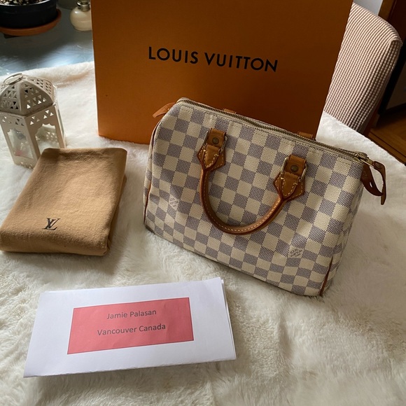 Louis Vuitton Handbags - Speedy 25 Damier Azur